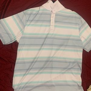 Ben Hogan Blue and White Polo
